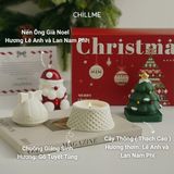  Set nến thơm giáng sinh quà tặng noel Chillme món quà handmade trang trí lãng mạn tinh tế 