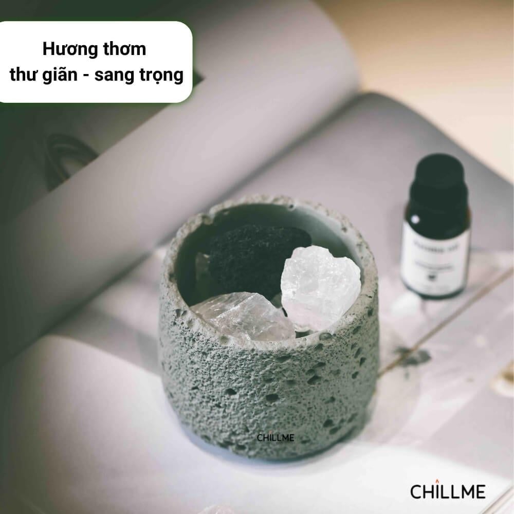  Set Đá Thơm Phòng Khuếch Tán Tinh Dầu MOONLIT CHILLME Quà Tặng Sinh Nhật Decor Khử Mùi Trang Trí 