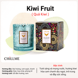  Nến thơm phòng mạ màu lấp lánh Chillme sáp đậu nành hương nước hoa 