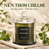  Nến thơm phòng sáp đậu nành Chillme nắp đậy quà tặng không gian thư giãn khử mùi 