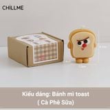  Nến thơm tạo hình bánh mì Chillme quà tặng dễ thương cute 