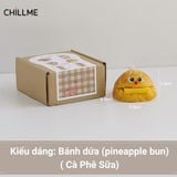  Nến thơm tạo hình bánh mì Chillme quà tặng dễ thương cute 