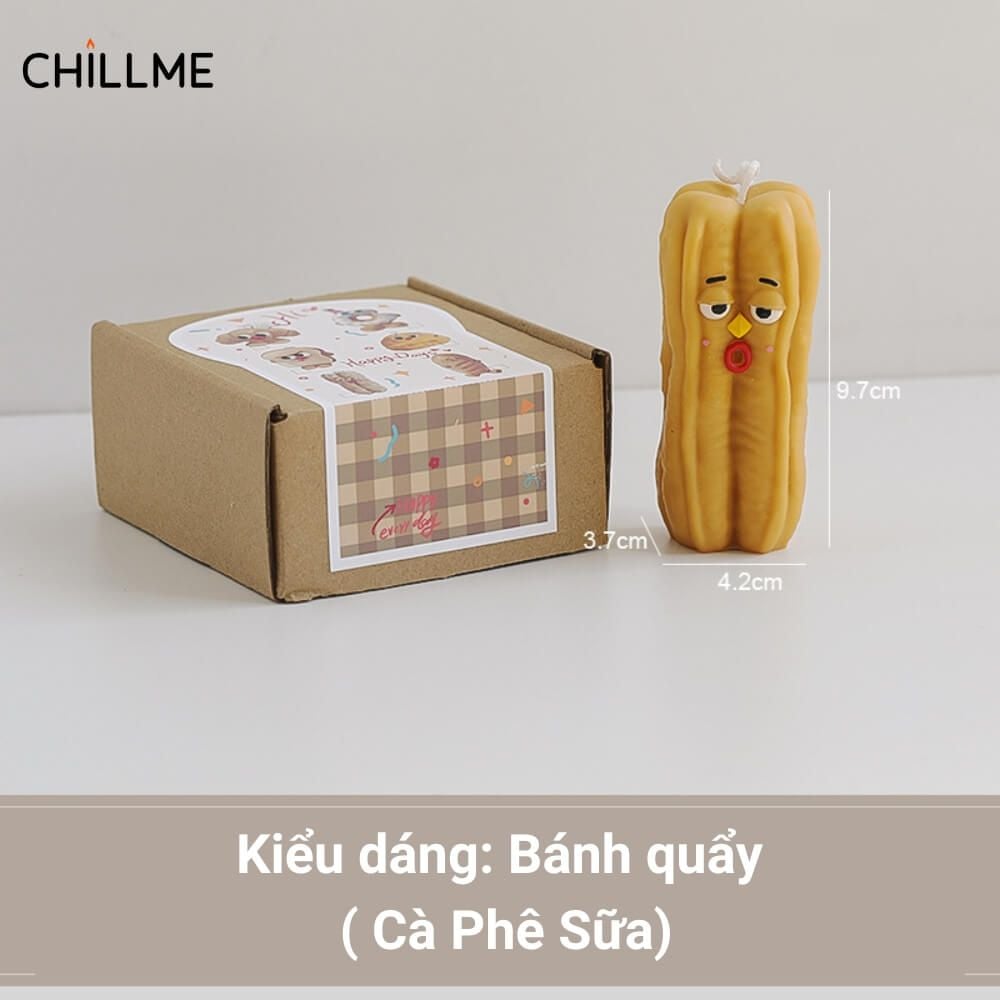  Nến thơm tạo hình bánh mì Chillme quà tặng dễ thương cute 