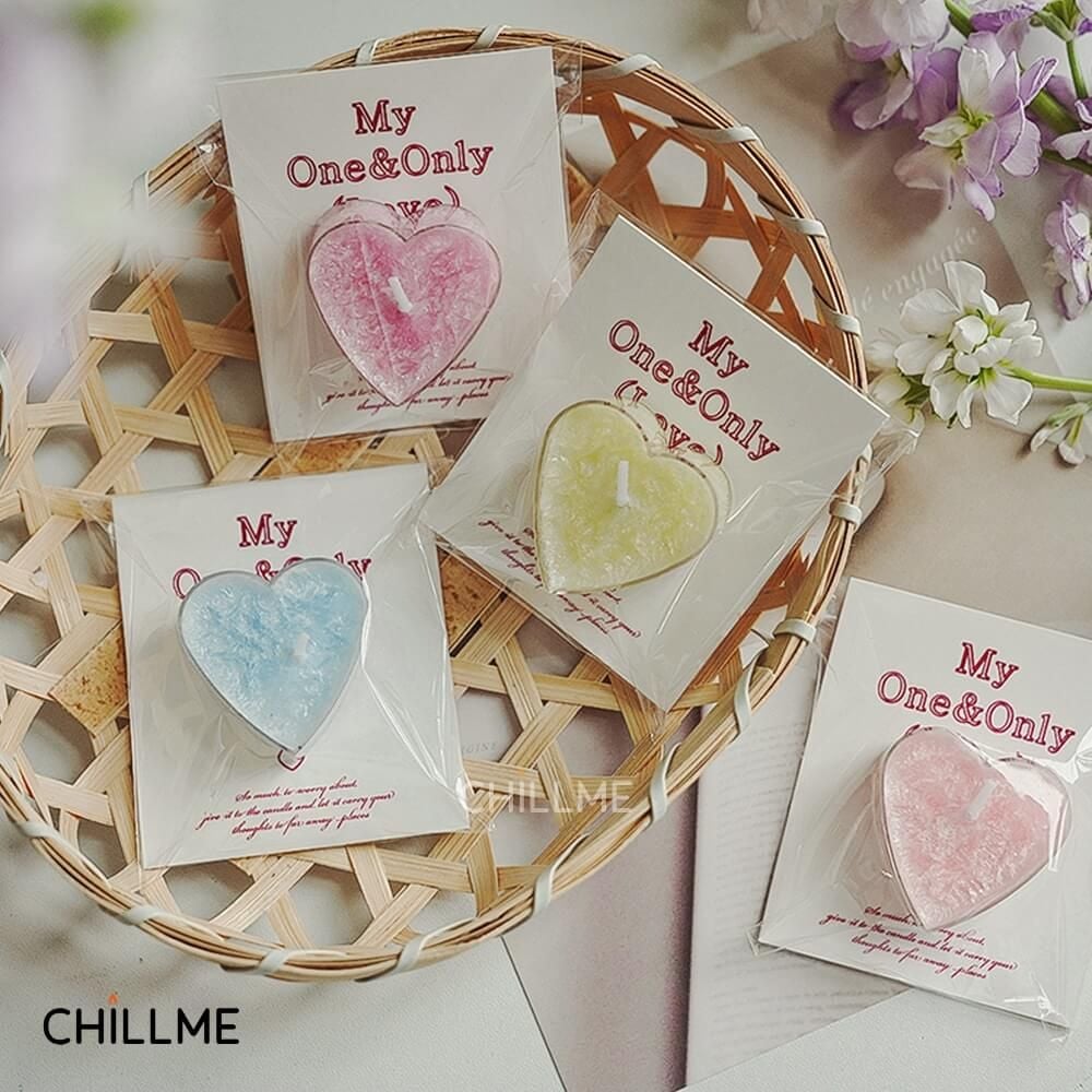  Nến tealight mini thơm phòng Chillme trang trí tiệc sinh nhật đám cưới 