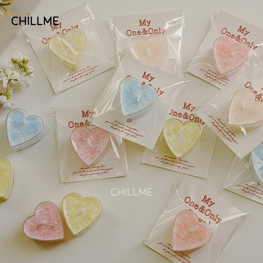  Nến tealight mini thơm phòng Chillme trang trí tiệc sinh nhật đám cưới 