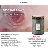  Nến thơm tinh dầu size L Chillme 785g sáp đậu nành không khói hương thơm thư giãn nhẹ nhàng 