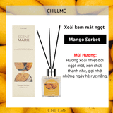  Lọ tinh dầu thơm phòng khuếch tán 50ml Chillme que gỗ hương trái cây khử mùi thư giãn quà tặng Reed Diffuser 