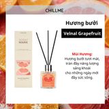  Lọ tinh dầu thơm phòng khuếch tán 50ml Chillme que gỗ hương trái cây khử mùi thư giãn quà tặng Reed Diffuser 