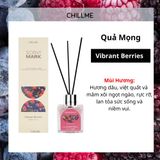  Lọ tinh dầu thơm phòng khuếch tán 50ml Chillme que gỗ hương trái cây khử mùi thư giãn quà tặng Reed Diffuser 