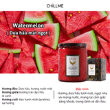  Nến thơm phòng tinh dầu chillme Luxury 400g ( 200g sáp ) organic không khói dễ ngủ trang trí - LXR 