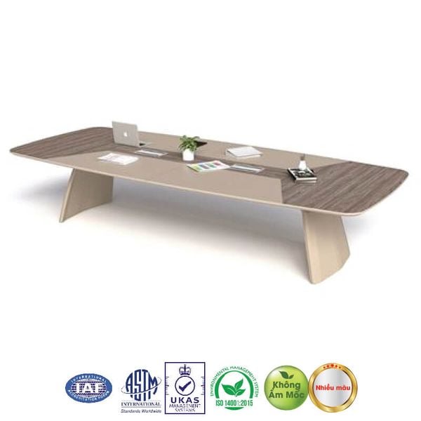 Bàn họp 3m6 chân sắt hiện đại 262BH36