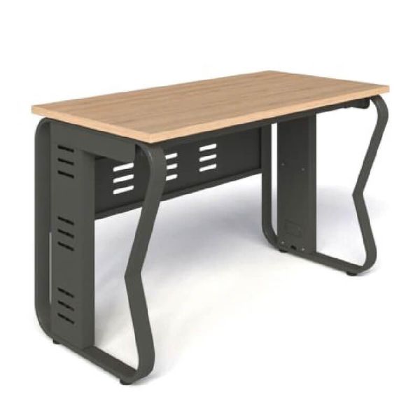 Bàn làm việc chân sắt 1m4 có yếm 1903.1B14-Y