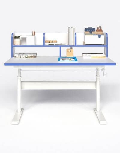 Bàn học nâng hạ BHS262B có giá sách