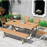 Bộ bàn ghế ngồi ngoài trời BNT2412
