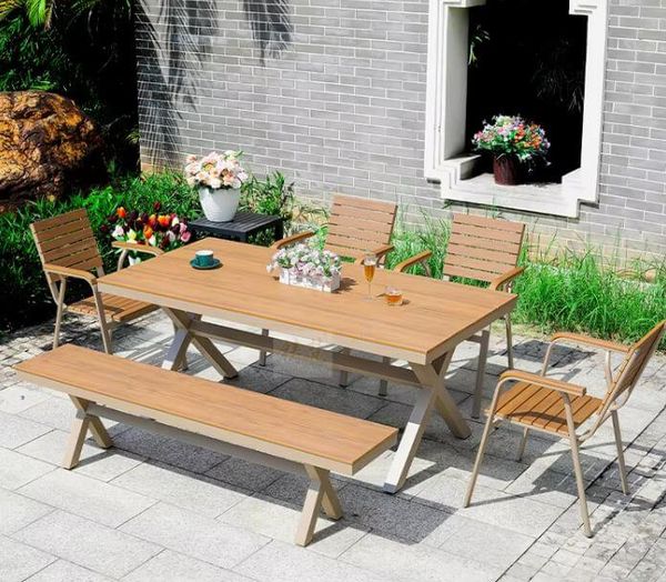 Bộ bàn ghế ngồi ngoài trời BNT2412