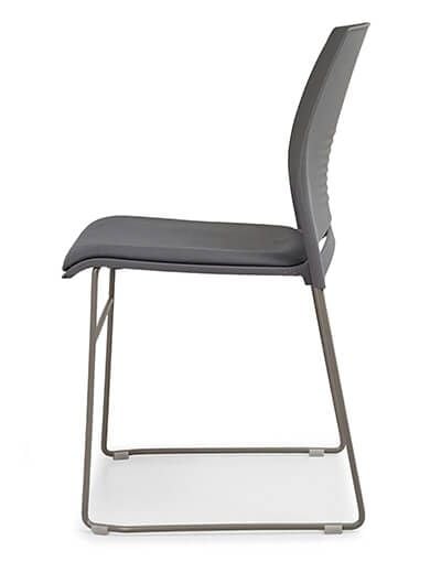Ghế tựa chân sơn mặt nhựa bọc đệm GT2410B-S