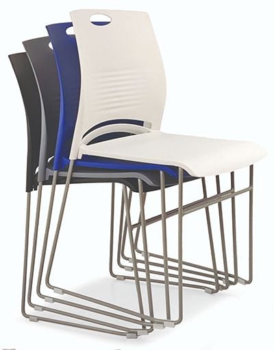 Ghế tựa chân sắt sơn mặt nhựa GT2410-S