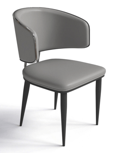 Ghế ngồi khung sắt bọc da GT2413