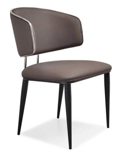 Ghế ngồi khung sắt bọc da GT2413