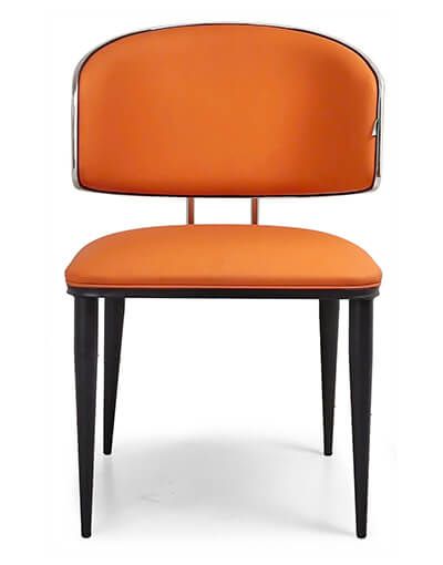 Ghế ngồi khung sắt bọc da GT2413