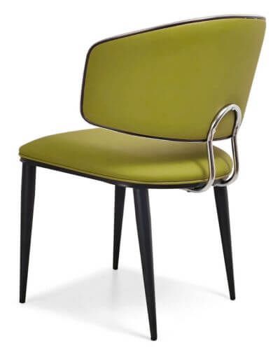 Ghế ngồi khung sắt bọc da GT2413