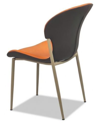 Ghế tựa bọc da khung thép GT261