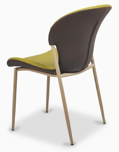 Ghế tựa bọc da khung thép GT261