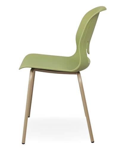 Ghế ngồi chân sắt mặt nhựa GT262 chân Sơn và Mạ