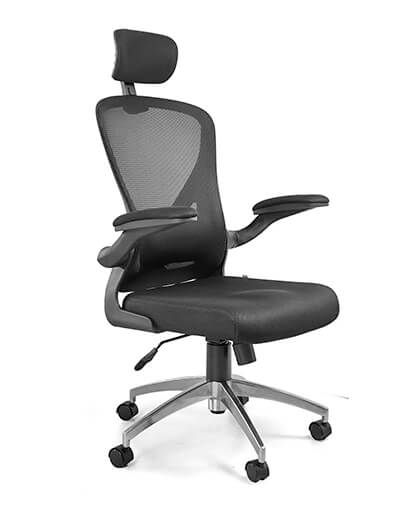 Ghế Xoay lưới tay gấp mở tựa đầu GX2414B