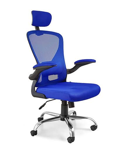 Ghế Xoay lưới tay gấp mở tựa đầu GX2414B