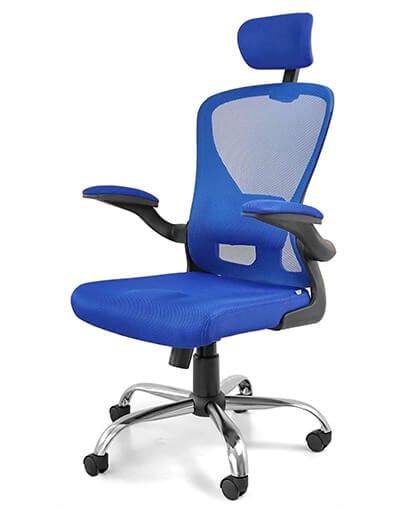 Ghế Xoay lưới tay gấp mở tựa đầu GX2414B