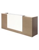 Bàn Quầy Lễ Tân gỗ QLT-01 cho 2 người ngồi