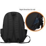 Balo Laptop 15.6 inch CHENNY – Thời Trang Nam Nữ, Chống Nước, Có Ngăn Bí Mật