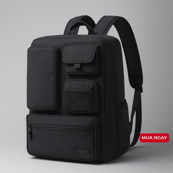 Balo nam đi học đi làm cao cấp cỡ lớn vải dày chống mài mòn thương hiệu CHENNY MS1404 bảo hành chính hãng 12 tháng