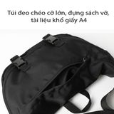 Túi Đeo Chéo Nam CN088 – Chống Nước, Đựng Tài Liệu A4, Đi Học & Du Lịch
