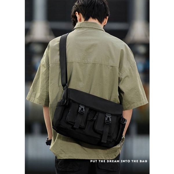 Túi Đeo Chéo Nam CN1506 – Đa Năng, Đựng Laptop 14 Inch, Chống Sốc & Chống Nước