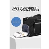 Túi Xách Du Lịch Gấp Gọn Cao Cấp – Ngăn Đựng Giày Riêng