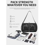 Túi Xách Du Lịch Gấp Gọn Cao Cấp – Ngăn Đựng Giày Riêng