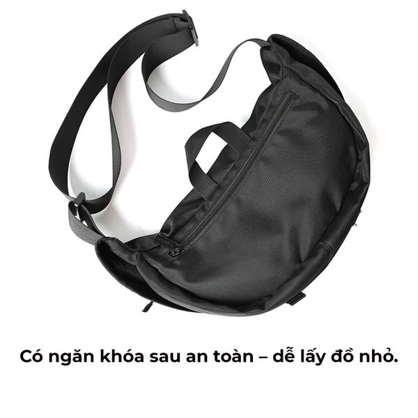 Túi đeo chéo nam CN2301 – Gọn gàng, hiện đại, tiện dụng mỗi ngày