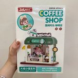  Đồ chơi lắp ráp : Bộ mô hình Cửa Hàng Mini – Coffee Shop / Book Shop (Có Đèn), đồ chơi nhập vai cho bé, 8ages+ No. 0421A, 0422A 