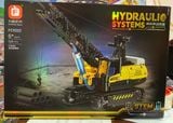  Đồ chơi lắp ráp: Bộ Xây Dựng Thủy Lực - Cần Cẩu No. FC9222 và Xe Đào No. FC9221 