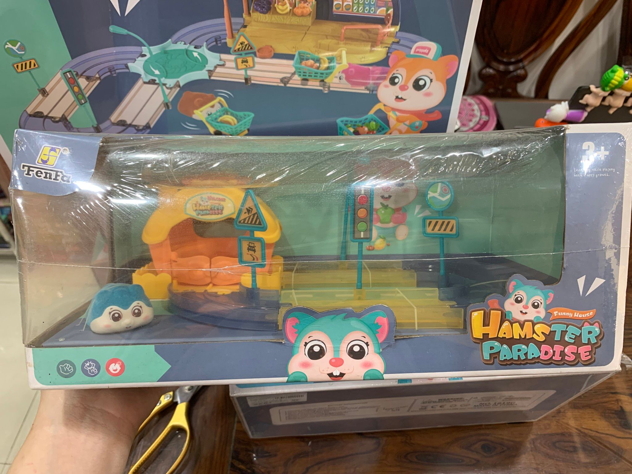  Đồ chơi vận động: Bộ đồ chơi thiên đường Hamster 9237 -1619E/1619G 