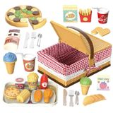  Đồ chơi nhập vai : Bộ Đồ Chơi Giả Lập Tiệc Dã Ngoại Delicious Party Set, 3ages+, No. LY8620 