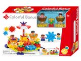  Đồ chơi lắp ráp: COLORFUL BONUS Đu Quay Dùng Pin No. 66003 49PCS Age3+ 
