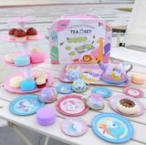  Đồ chơi nhập vai: Bộ Vali tách trà Hươu Cao Cổ 3Ages+ No. 86-22TC 