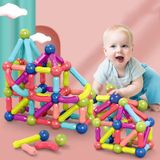  Đồ chơi lắp ghép : bộ xếp khối từ tính (Magnetic bar blocks) 42pcs, +3ages, No. H03 