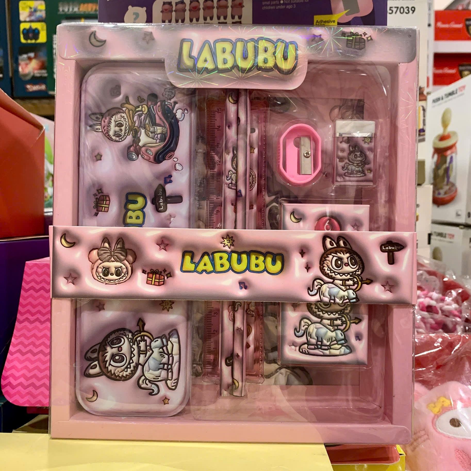  Đồ dùng học tập: Bộ dụng cụ học tập 7 món nhiều nhân vật hoạt hình rất đáng yêu, thích hợp làm quà tặng cho Bé, 6ages+ 