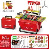  Đồ chơi nhập vai : Vali cửa hàng bánh kẹo, BBQ SHOP 45-51 CHI TIẾT, 3ages+, No. 668-162, 668-158 