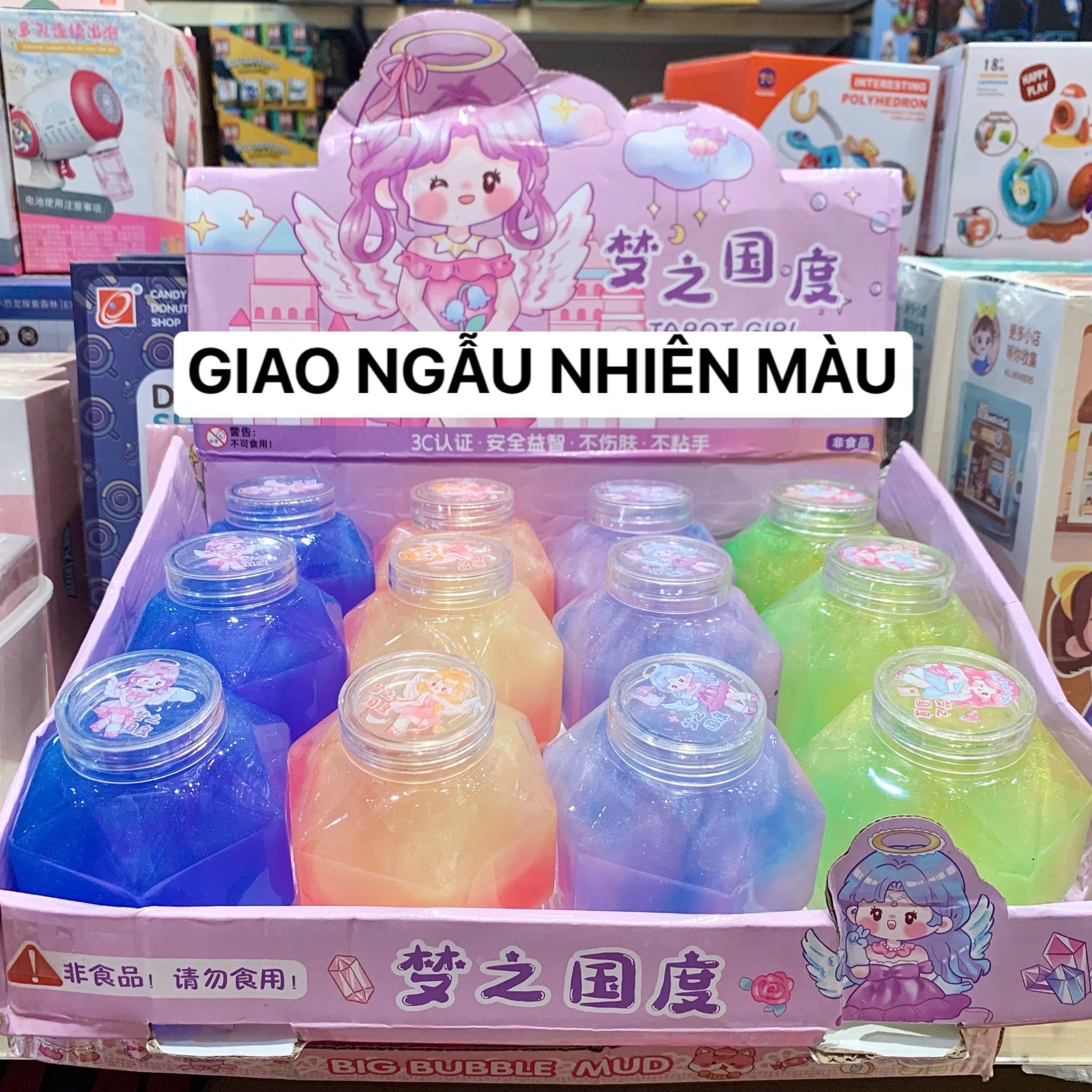  Đồ chơi Slime : SLIME NƯỚC NHIỀU MẪU SIÊU XINH – GIAO NGẪU NHIÊN MÀU ( GIÁ 1 LỌ,CHAI ) 