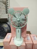  Quạt cầm tay hoặc để bàn tiện lợi, dễ thương(Handheld, Desktop USB Fan); pin sạc, Model DD 8077 DianDi Brand 